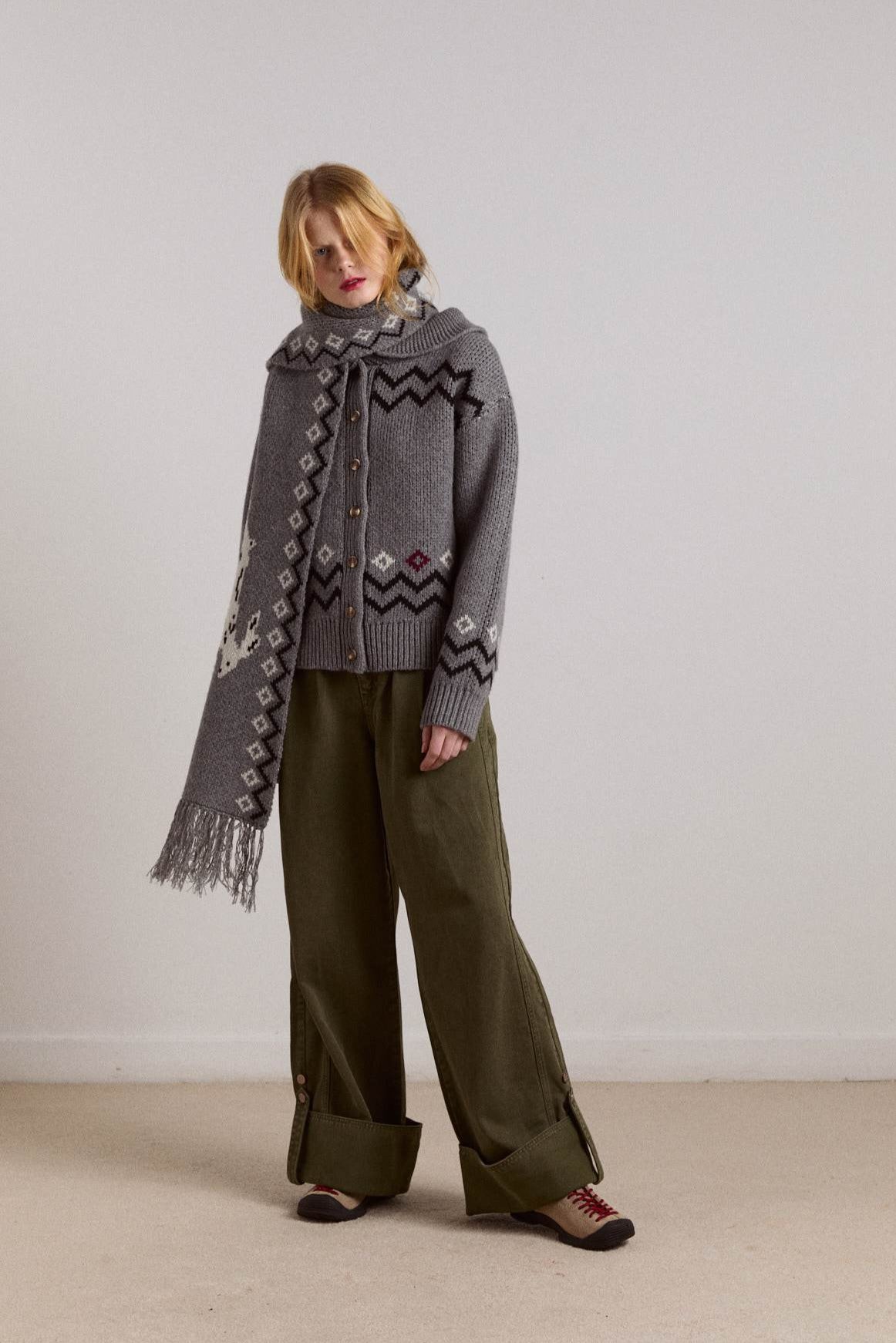 Cecily Collar Cardigan