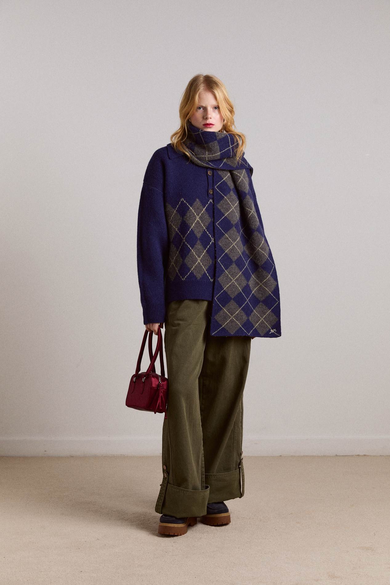 Saskia Slouchy Rugby Jumper