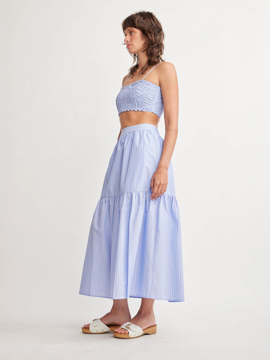 Rain Front Slit Skirt
