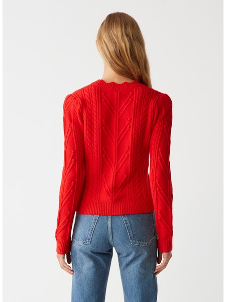 PIA PUFF SLEEVE SWEATER