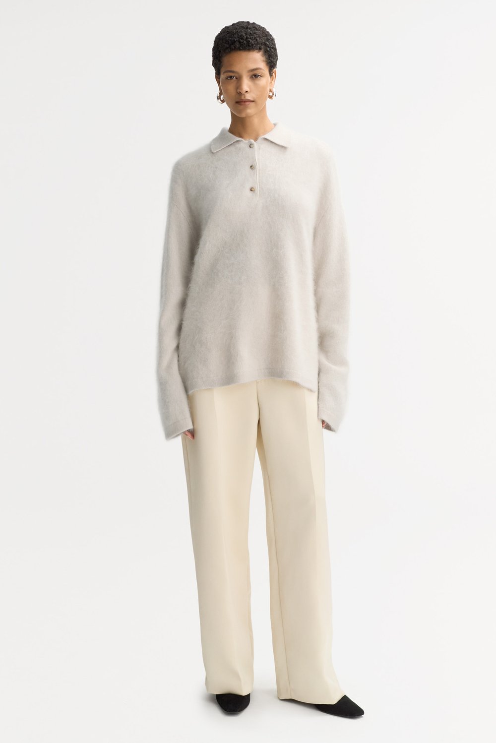 Brushed Polo shirt