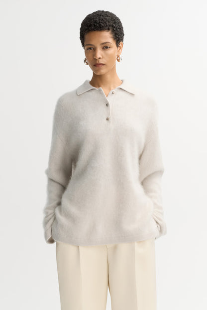 Brushed Polo shirt