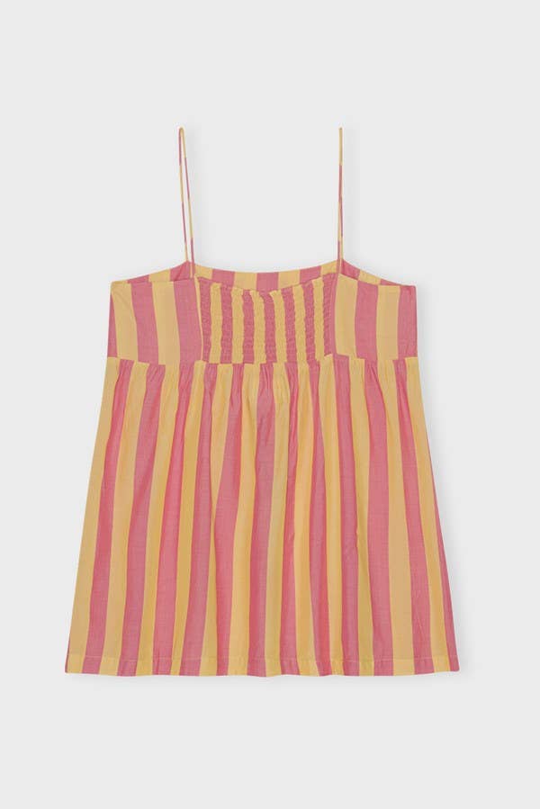 Cherry Top Silky Stripe