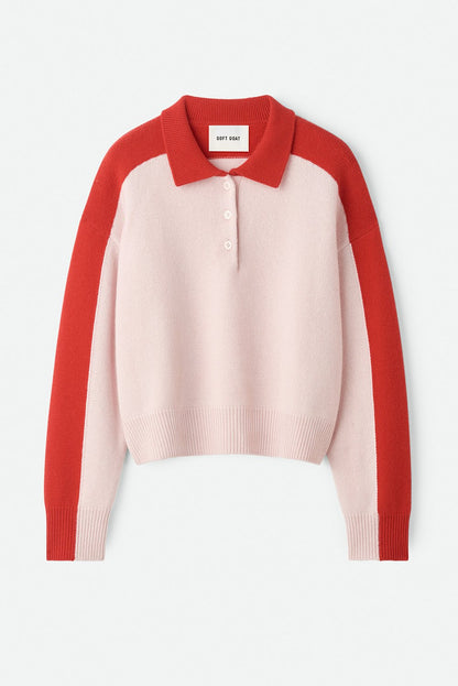 Color Block Polo Shirt
