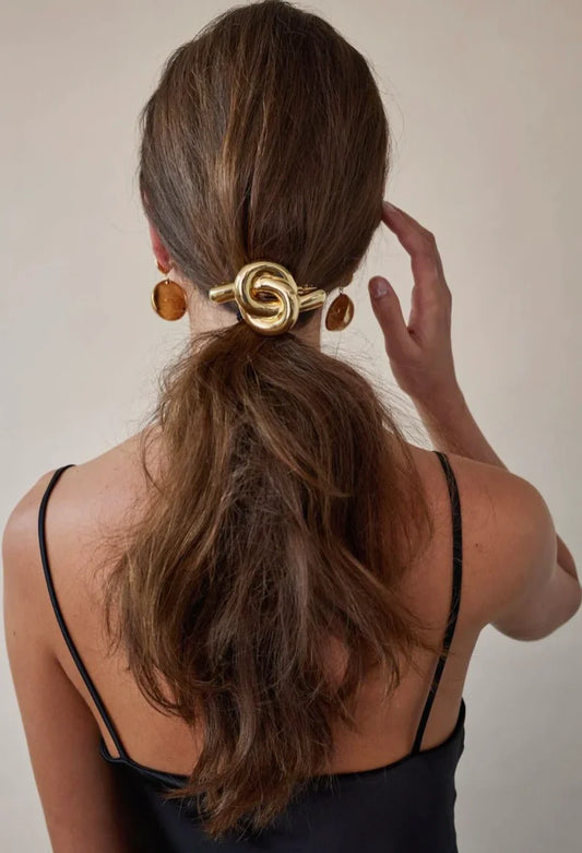Knotted Hair Clip