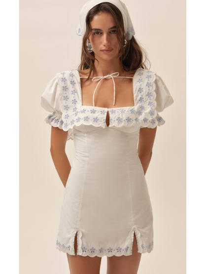 Poppy Collared Mini Dress