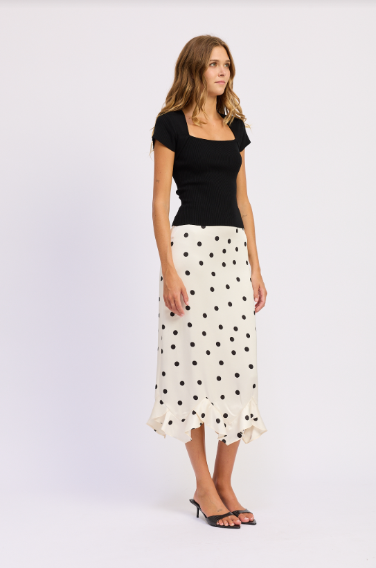 Abigail Midi Slip Skirt