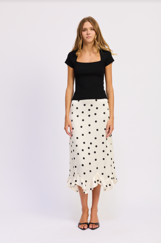 Abigail Midi Slip Skirt